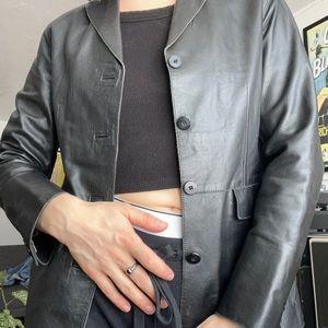 90’s GAP Leather Jacket